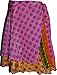 Short Size Two Layer Reversible Wrap Around Art Skirts,Random Assorted,One size