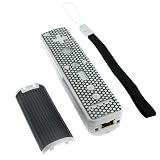 Seal Retail Packing High Quality Nintendo Wii Remote Controller 3-In-1 Black Slippery Proof Kit w/ Wrist Strap