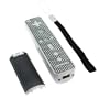 Bargaincell- Seal Retail Packing High Quality Nintendo Wii Remote Controller 3-In-1 Black Slippery Proof Kit w/ Wrist Strap