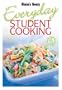 Everyday Student Cooking