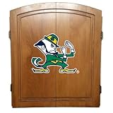 Notre Dame Wood Dartboard Cabinet