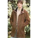McKinley Men's Shearling Coat by Overland