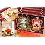 Numi's Bouquet Bamboo Gift Set with Clear Teapot and Nine Flowering Teas