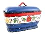 Viva Collection Hand-Painted Toast / Bread Box Jar Container