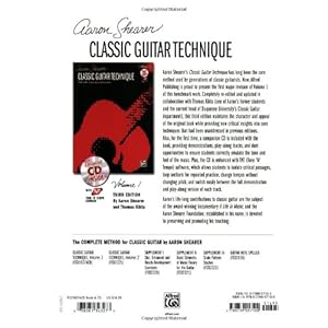 Classic Guitar Technique, Vol 1 (Book & CD) (Shearer Series)
