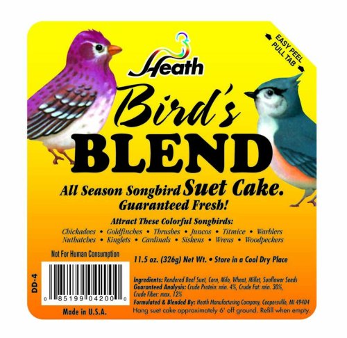 Heath Outdoor Products DD4 Birdie's Blend Suet (case of 12)