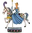 Disney Traditions by Jim Shore 4011745 Cinderella Riding a Carousel Horse Figurine 7-Inch