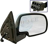 2001, 2002 GMC Sierra 3500 SLE Passenger Side Mirror Head Assembly - Power Non Heated Folding Chrome