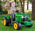 Peg-Perego John Deere Turf Tractor with Trailer