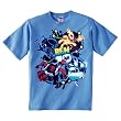 Ben 10 - Apparel - Light Blue Ben Aliens Short Sleeve T-Shirt