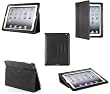 Etui Housse Luxe Cuir pour Apple Ipad 4 et Ipad 3 + FILM et STYLET CADEAU