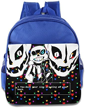 KIKI1890 Toddler Undertale Sans School Bag