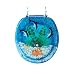 Trimmer Clear Blue Polyresin Seat Dolphins
