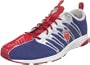 K-Swiss Men's K-Ruuz Running Shoe,White/Silver/True Red/Classic Blue,13 M