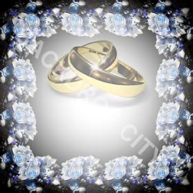 8'x8' Club Wedding Blue Hip Hop Background Backdrop