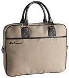 Ben Sherman Accessories Canvas Computer Bag,Taupe,one size