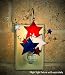 SWITCHABLES Stained Glass Night Light COVER - FIREWORKS SW028 - LIGHT FIXTURE SOLD SEPARATELY