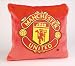 Zap Manchester United Red Crest Plush Cushion Image