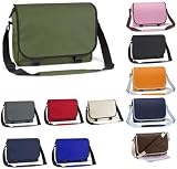 Original Bag Base Messenger Bag / Kuriertasche / Umhängetasche mit Schultergurt und Reissverschlusstaschen in 11 Farben