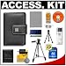 Nikon Coolpix 9412 Leather Carrying Case + 4GB Memory Card + EN-EL8 Battery + Tripod + Accessory Kit for S6, S7c, S9, S50, S50c, S51, S51c, S52 & S52c Digital Cameras