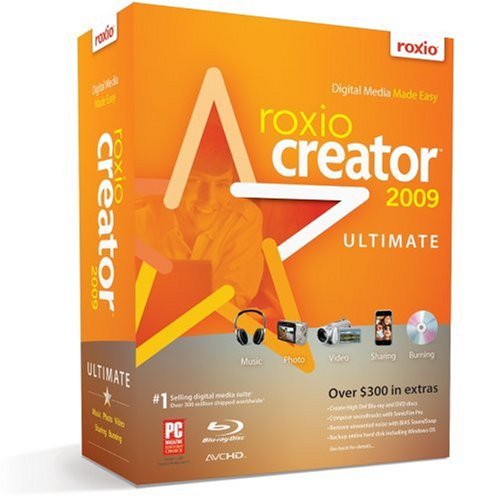 Childrens Toyshop  Software : Roxio Creator 2009 Ultimate