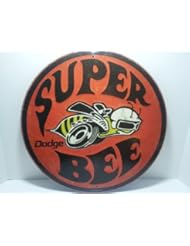 From Amazon.com. Click for details:
 Home Improvement: 12" Dodge SUPER BEE Embossed Vintage Style Distressed Metal Wall Mount Tin Sign RAM MOPAR HEMI Challenger Charger Garage Decor MAN CAVE Fathers Day Christmas Gift Home Improvement: 12" Dodge SUPER BEE Embossed Vintage Style Distressed Metal Wall Mount Tin Sign RAM MOPAR HEMI Challenger Charger Garage Decor MAN CAVE Fathers Day Christmas Gift