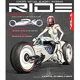 ride futuristic electric motorcycle concept