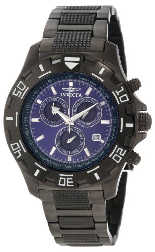 black Friday Invicta Men\'s 6411 Python Collection Chronograph Gun Metal Stainless Steel WatchB002TSBTEW
