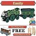 Emily from Thomas The Tank Engine Wooden Train Set - Free 2 Pieces of Track & Free Toby Train