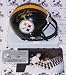 Jack Ham Autographed/Hand Signed Pittsburgh Steelers Mini Helmet with HOF 88 Inscription