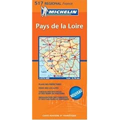 Michelin France Pays de Loire (Michelin Maps)