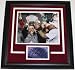 Nick Saban Autographed Cut Custom Framed with an 2009 Alabama Crimson Tide National Championship Trophy 8x10 Photo
