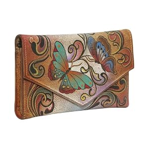 Buy Anuschka Checkbook Wallet: Henna Butterfly by var goTwisterProductImageStrings = new Object();goTwisterProductImageStrings['prodImageNotAvailTextNoColor'] = 