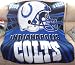 Indianapolis Colts Fleece Throw Blanket - New in Pkg