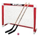 Mylec Deluxe Hockey Goal Set, White