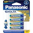 Panasonic AA Evolta Alkaline Battery Retail Pack - 4 Pack