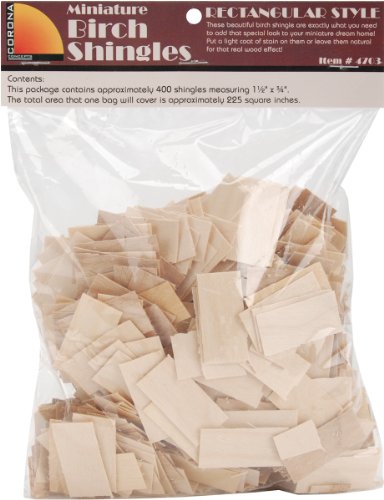 Detail image Greenleaf Dollhouse Shingles-Rectangular