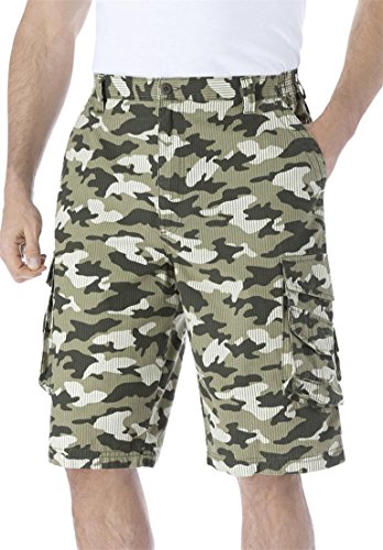 Kingsize Men's Big & Tall Boathouse Cargo Shorts