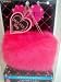 Cute Carall Hot Pink Air Freshener Bag for Rearview Mirror *Platinum Shower*