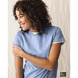 Anvil Ladies Organic Cotton T-shirt Large - City Green