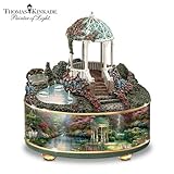 Thomas Kinkade Pools Of Serenity Music Box by The Bradford Exchange