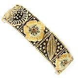 Summer Flowers Bouquet Stretch Bracelet