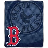 Boston Red Sox Royal Plusch Raschel 50x60 Throw Blanket - 50x60
