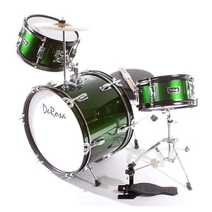 DeRosa Bridgecraft Child Kid's Drum Set - DRM 316 - RED by Bridgecraft