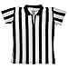 Crown Sporting Goods SFOO-409 Women's Official Striped Referee/Umpire Jersey, Large