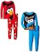 Sesame Street Little Boys' Elmo Cookie Monster 4-Piece Pajama Set