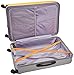 Nautica Ahoy Hardside Expandable 4-Wheeled Luggage-28 Inch Checked Size, Orange/Silver, 28