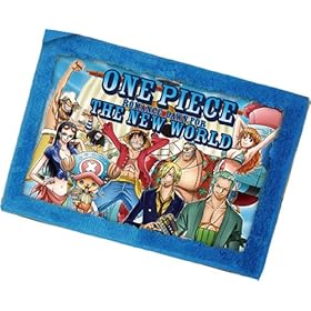  One Piece Color Print Bath Mat (New World) Blue (Anime Toy) 450 x 650 mm [JAPAN]