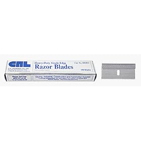 CRL Heavy Duty Mat Cutter Industrial Razor Blades - Box (100 blades) by C.R. Laurence