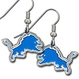 NFL Detroit Lions Dangle Earrings